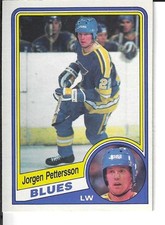 1984-85 OPC HOCKEY #189 JORGEN PETTERSSON
