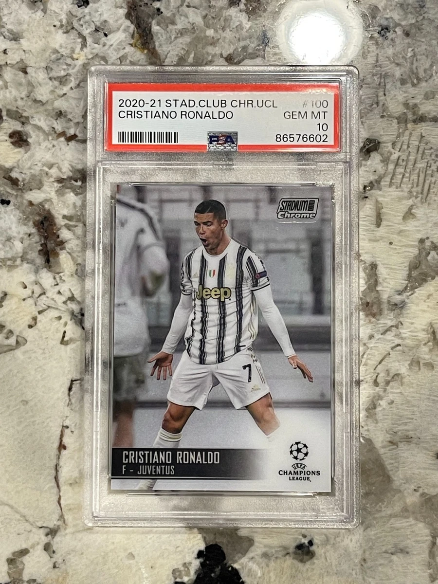Topps Cristiano Ronaldo Soccer Sports Trading Card Singles for
