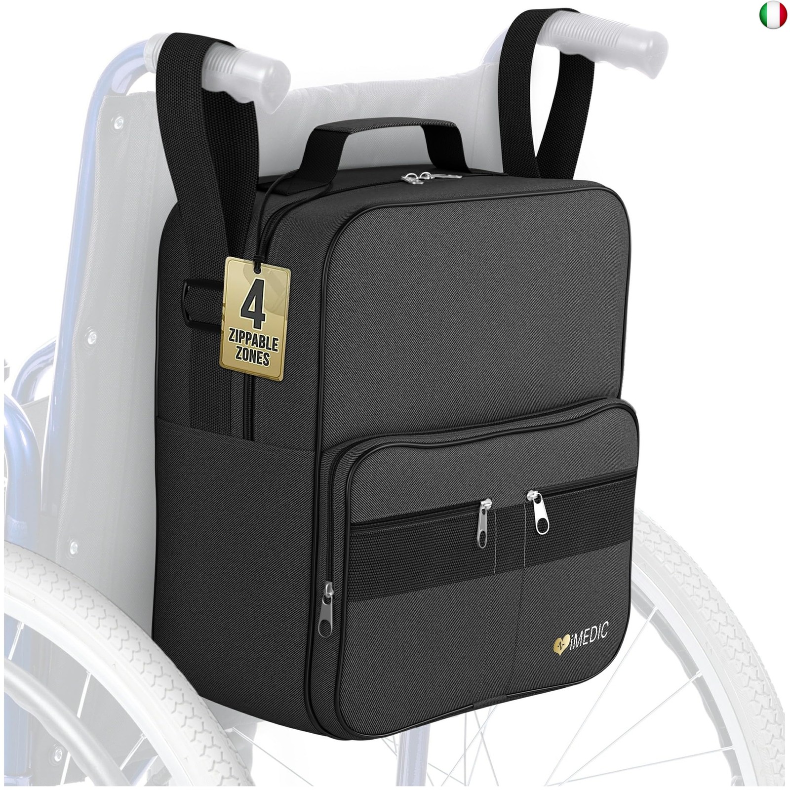 iMedic - Borsa Per Sedia A Rotelle - Accessori Sedia A Rotelle - Accessori Per