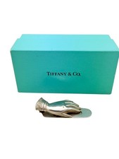 Vintage Tiffany & Co. Makers Sterling Silver Ladies Hand Bookmark - Box