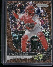 2020 Panini Prizm #72 Deivy Grullon Bronze Donut Circles Prizm #/25