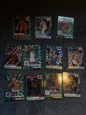 Donruss Optic 2023-24 NBA Green Prizm Parallel-11Card Lot  