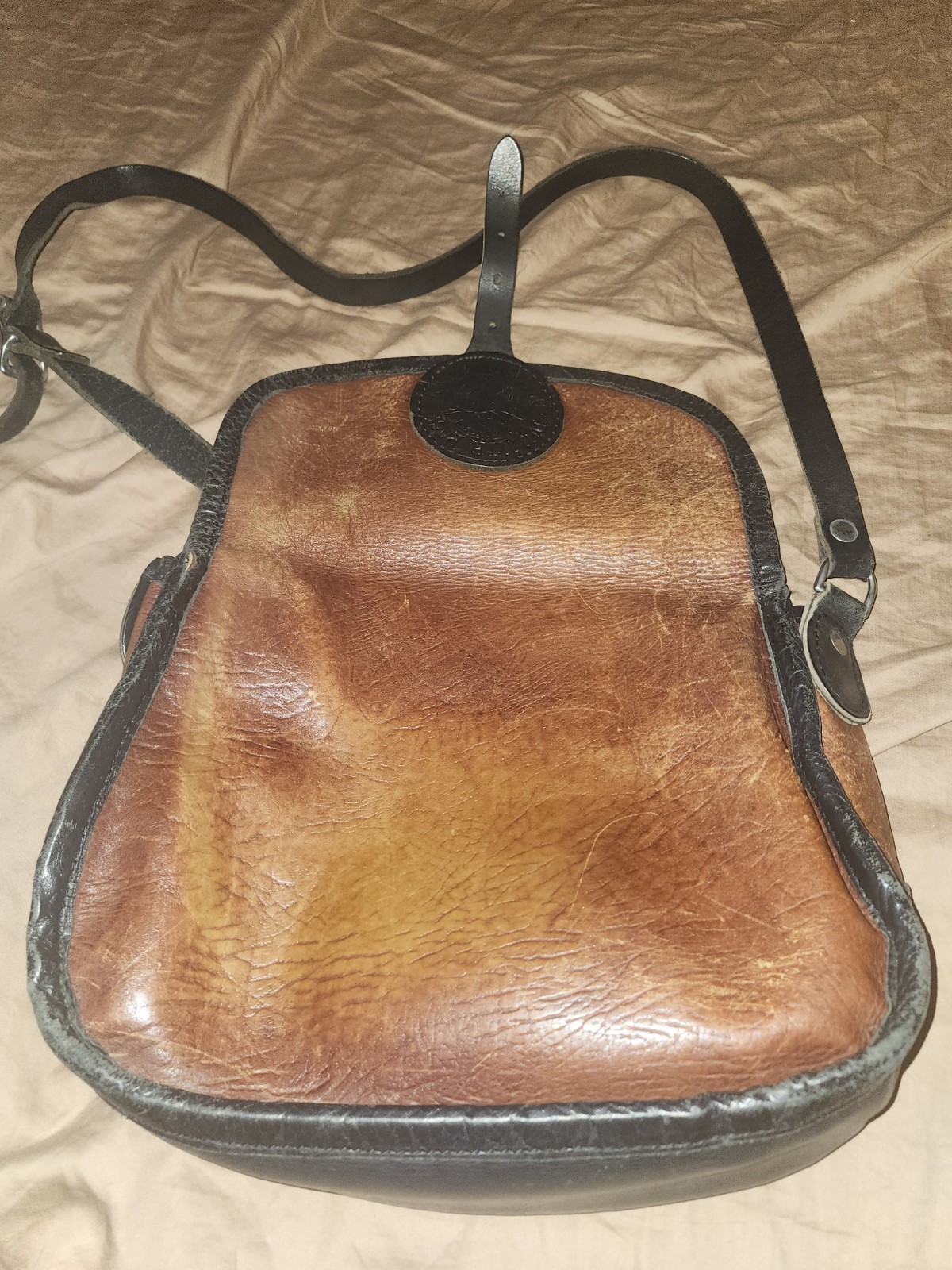 Duluth Pack Medium Shell Brown Bison Leather Purs… - image 6