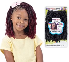 FREETRESS BRAID - 3X Kids Bohemian Curl 8"