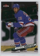 2025-26 Upper Deck Fleer Ultra Rising Stars Green 1/15 Matthew Robertson 04yf