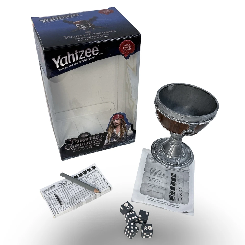 Yahtzee Piratas del Caribe en mareas extrañas fuente de la juventud en muy buen estado Foto 2 de 4