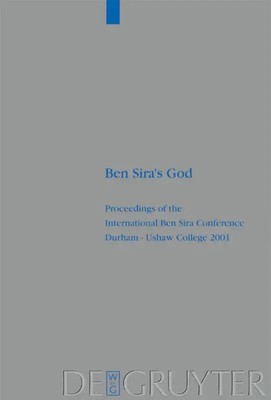 Renate Egger-Wenzel | Ben Sira's God | Buch | Deutsch (2002) | VIII | De Gruyter