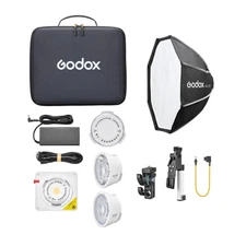 Godox ML100Bi Bi-Color LED Video Light Kit 2 Bundle