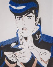 JoJo's Bizarre Adventure Spray Paint Art Piece