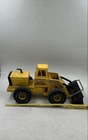 Vintage Tonka Yellow Black Pressed Steel Turbo-Diesel Front End Loader
