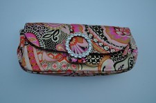 Franchi Handbag Geometric Pattern Satin with Rhinestone Evening Bag Clutch PROM