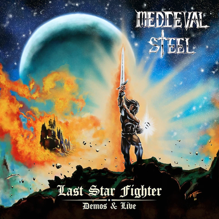 MEDIEVAL STEEL - Last Star Fighter - Demos & Live CD+DVD (LIM.ED.*US 80’s METAL) - Image 2 of 2
