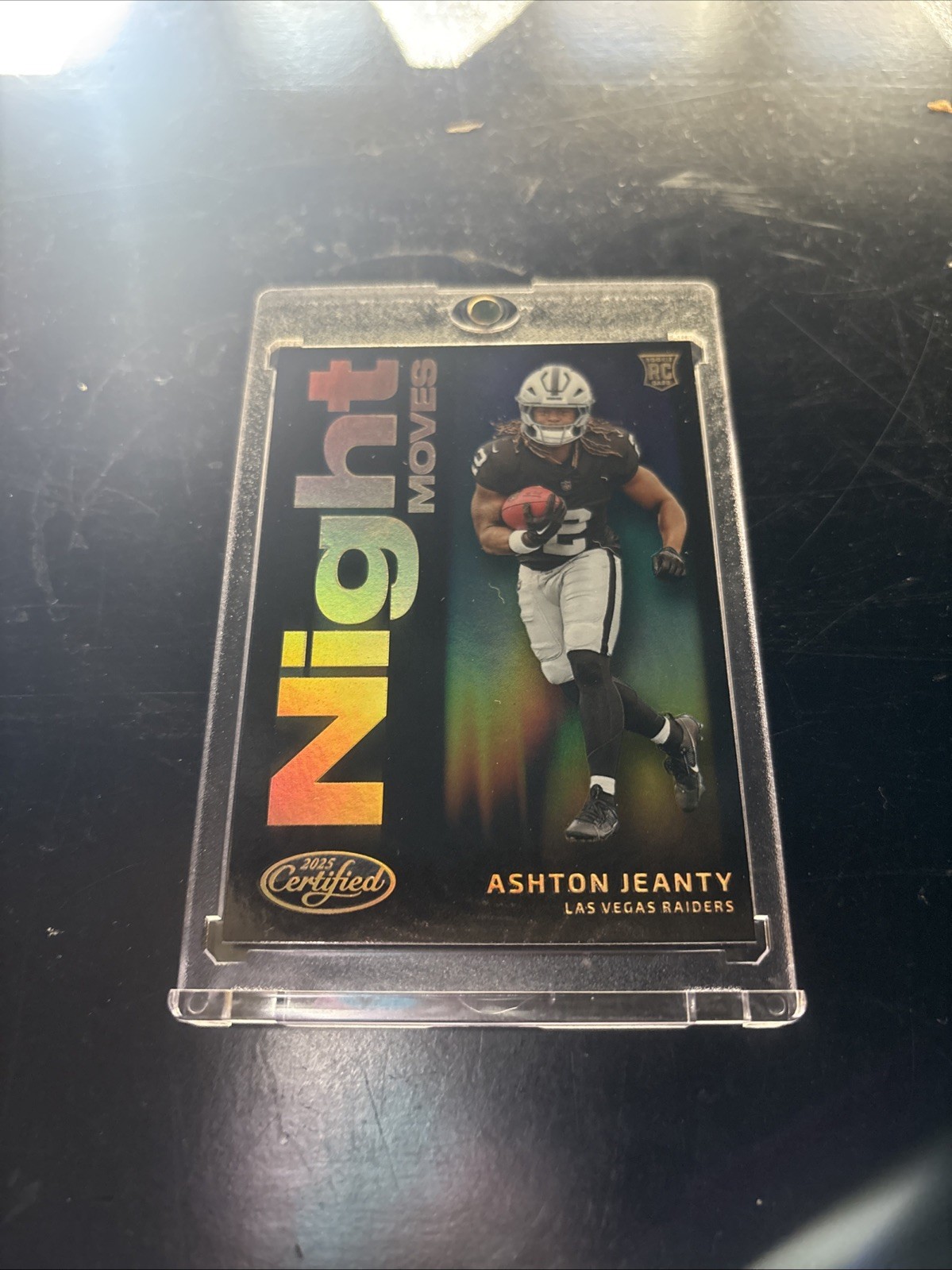 2025 Panini Certified - Night Moves Ashton Jeanty Case Hit SSP