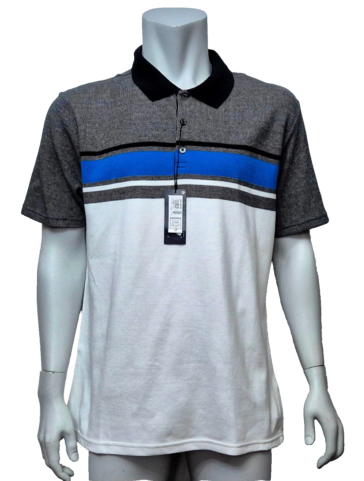 MARKS & SPENCER Mens White Short Sleeve Polo Shirt Top Size XL MRRP £29.99