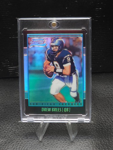 Drew Brees #144 2001 Bowman Chrome card