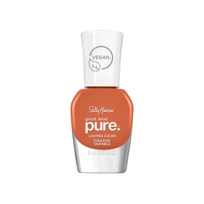 Set of 3 Sally Hansen Good.Kind.Pure Nail Polish 285 Carrot Cake
