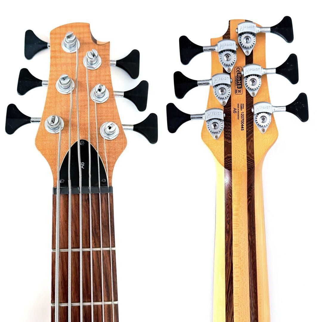 【希少】CORT A6 6弦ベース エレキベース メイプルボディ CORT A6 6-string bass, electric bass, maple body Safe