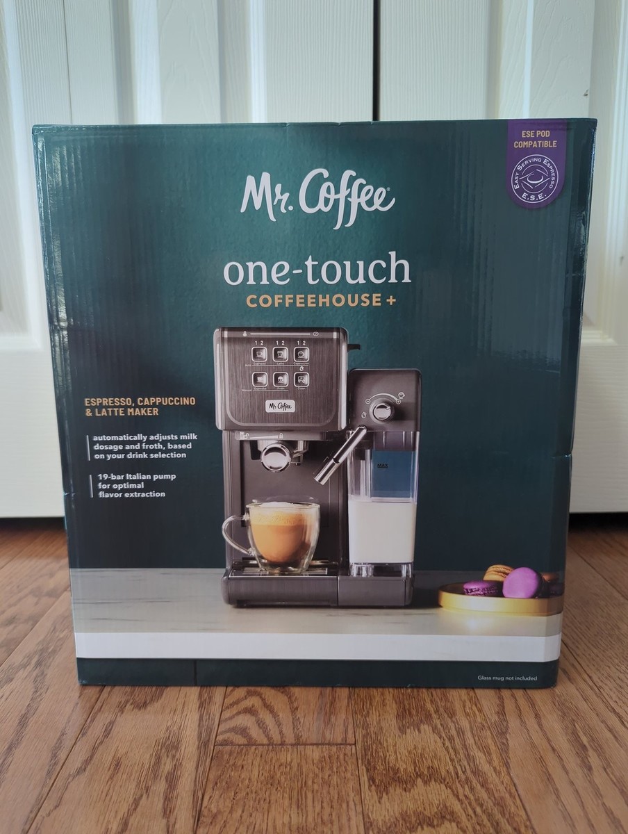 Mr. Coffee One-Touch Coffeehouse Espresso Cappuccino & Latte Maker