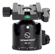 XB-44DL Tripod Ball Head w Arca Compatible Duo Lever Screw Clamp Low Profile