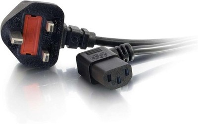 Langlebiges 3 Meter 90 Grad Stromkabel - sicherer UK-Stecker Wasserkocher Kabelanschluss