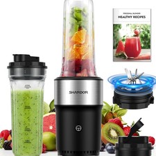 Smoothie Maker 900W StandMixer mit 2 x 700ml ...