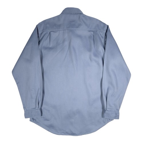 Blaues Carhartt Flame Resistant Long Sleeve Lightweight Twill Work Shirt Medium - Bild 2 von 11