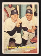 1957 Topps Yankees