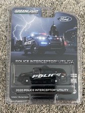 Greenlight 2019 Ford Police Interceptor Utility Show Car Limited Edition 1:64