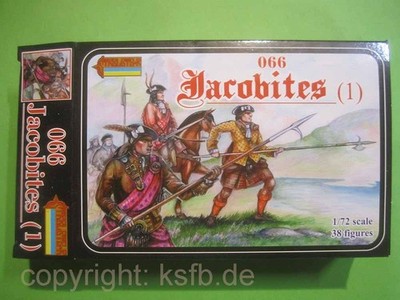 1:72 Strelets #066 England Bürgerkrieg Jakobiter Set 1 Schotten Highlander