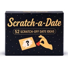 52 Scratch Off Date Night Ideas   Fun  Romantic Couples Card Game Gift Set