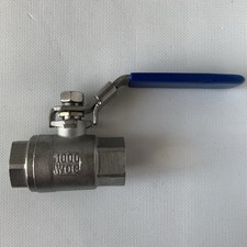 BALL VALVE 1000 WOG 1/2" 316 Stainless Steel NEW
