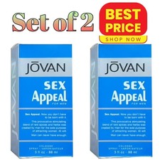 Jovan SEX APPEAL (PACK OF 2) Perfume - 176 ml (For Men)
