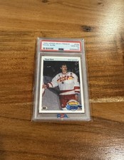 Pavel Bure 1990-91 Upper Deck FRENCH Young Guns Rookie PSA 10 GEM Mint HOF!