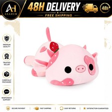 Strawberry Cow Plush 12 inch Soft Stuffed Animal Pillow Gift Kids