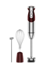 Megawise 3-in-1 Hand Blender, 12-Speed Stick Mixer, Whisk, Frother, Easy Clea...