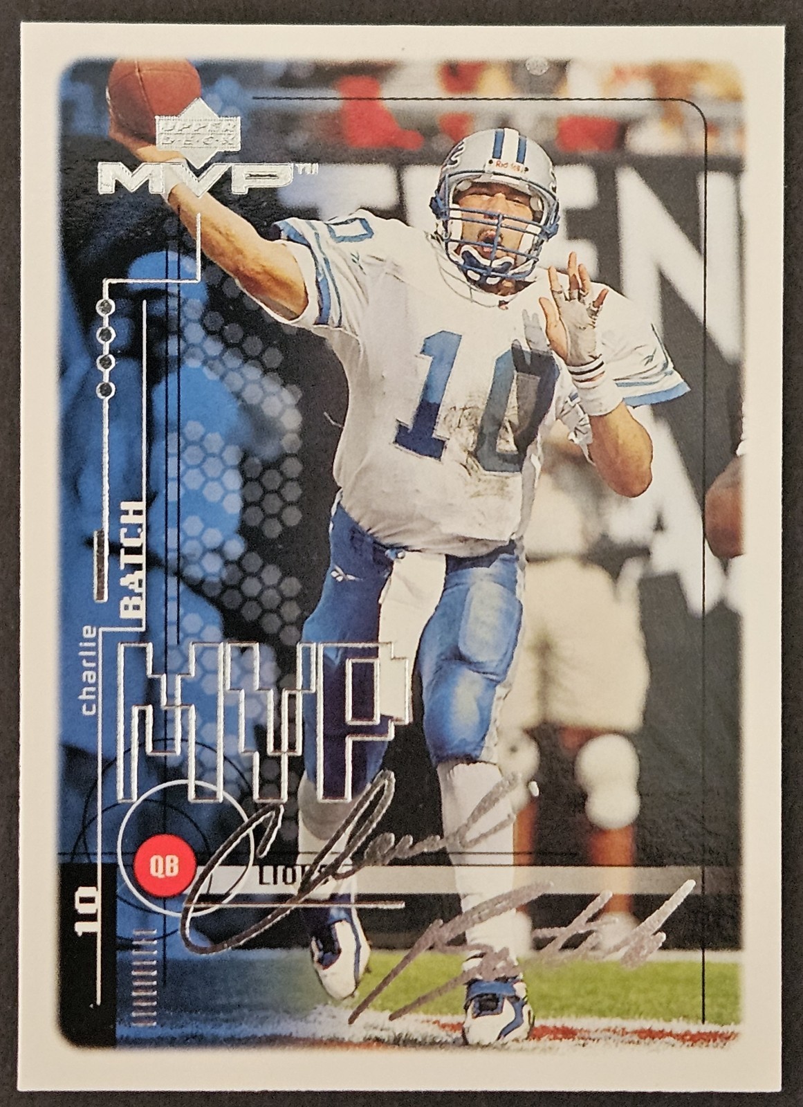 1999 Upper Deck MVP Silver Script #68 Charlie Batch