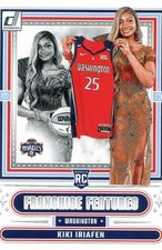 2025 Panini Donruss WNBA Franchise Features #18 KIKI IRIAFEN RC Rookie MYSTICS