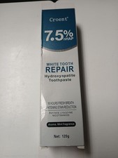 Croent 7.5 nHAP White Tooth Repair Hydroxyapatite Toothpaste Stains Fast Ship