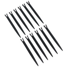 Micro Irrigation Dripper Pipe Holders Stake Pegs Clips For 4mm Micro Pipe 12pc