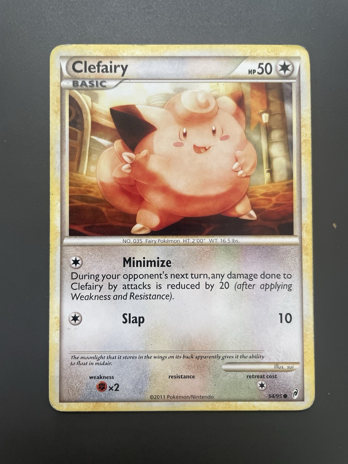 Clefairy 54/95 Call of Legends Common Pokemon Card