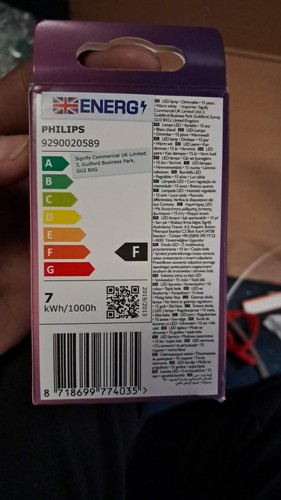 Philips LED Classic 7W Reflector Bulb, Warm White, Dimmable, 621 Lumen - Picture 7 of 7