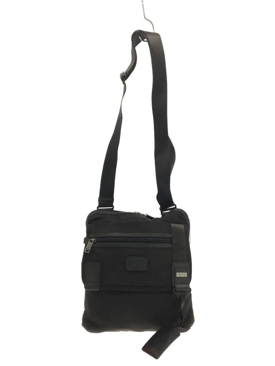 Tumi SHOULDER BAG Nylon BLK 22304DH USED