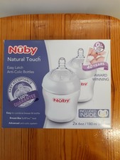 nuby natural touch anti colic bottles
