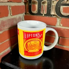 Vintage 1993 Lipton's Tea Coffee Cup Mug 8oz