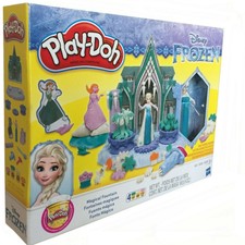 play doh frozen magical fountain