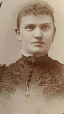 Jacob Boll BOLL PHOTOGRAPHY Antique *Original* Cabinet Photo