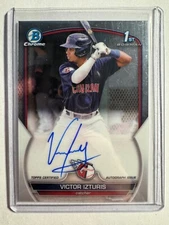 K301,609 - 2023 Bowman Chrome Prospect Autographs #CPAVI Victor Izturis Auto