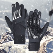 For Cold Weather Mens Womens Thermal Gloves Running Cycling Gloves Touch Screen