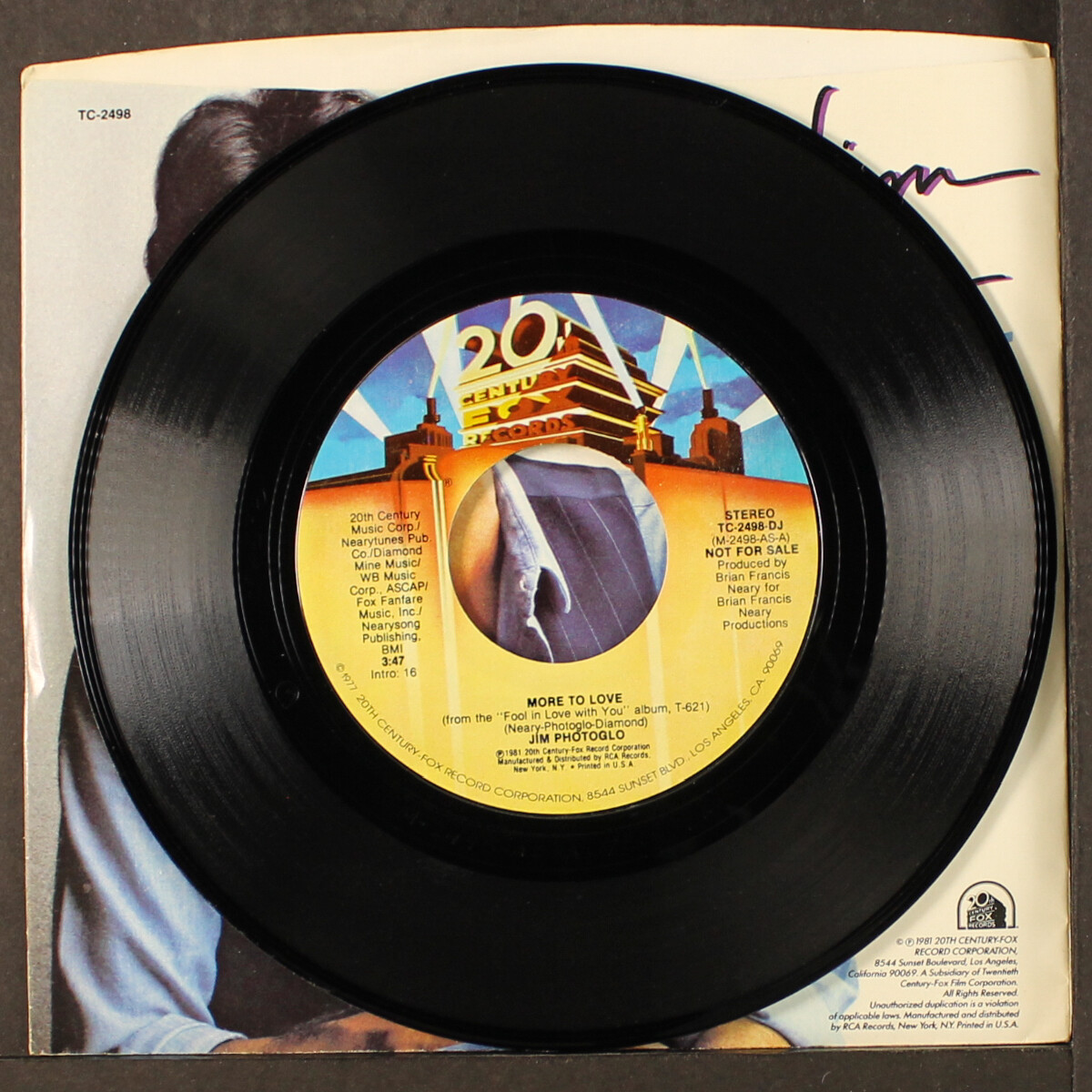 JIM PHOTOGLO: more to love / mono 20TH CENTURY 7