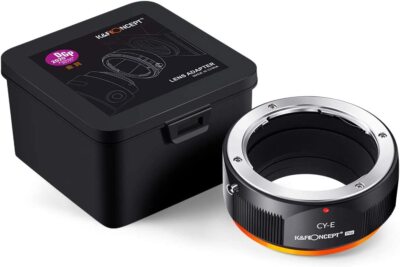K&F Concept Lens Adapter for Contax/Yashica CY Mount Lens to Sony E NEX Cameras